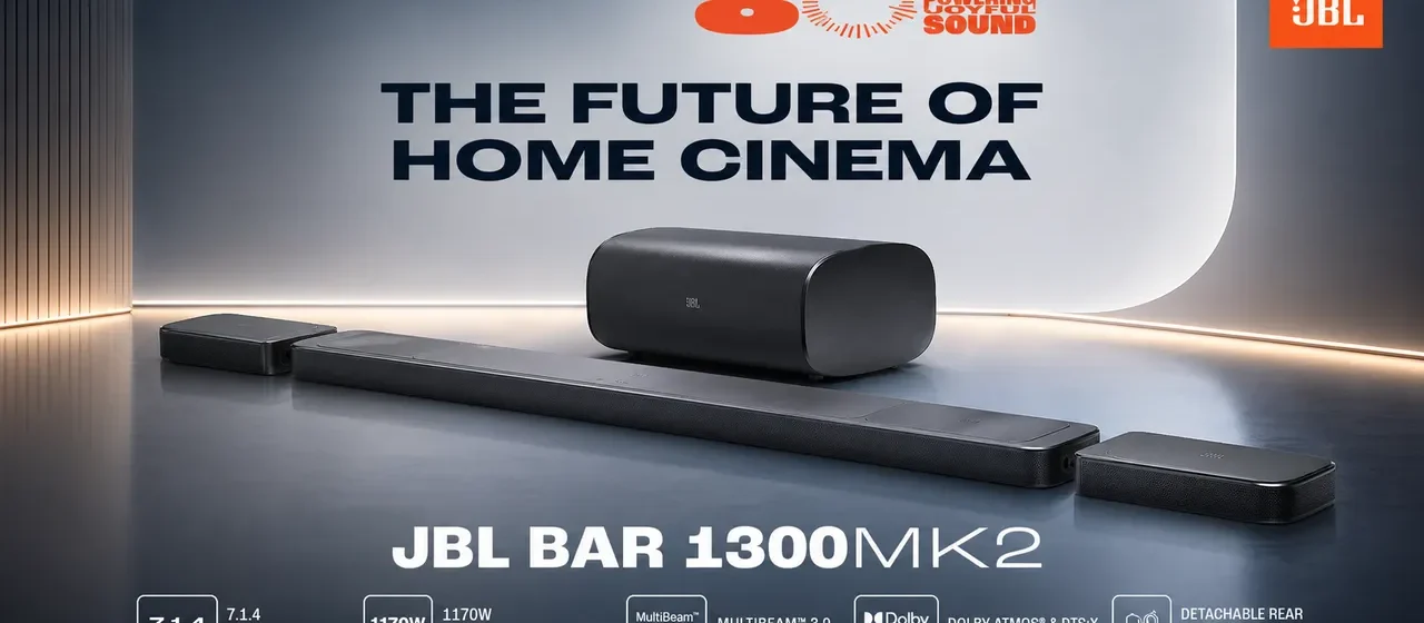 JBL 80th Anniversary Soundbars Bring Cinema Audio to Everyday Homes