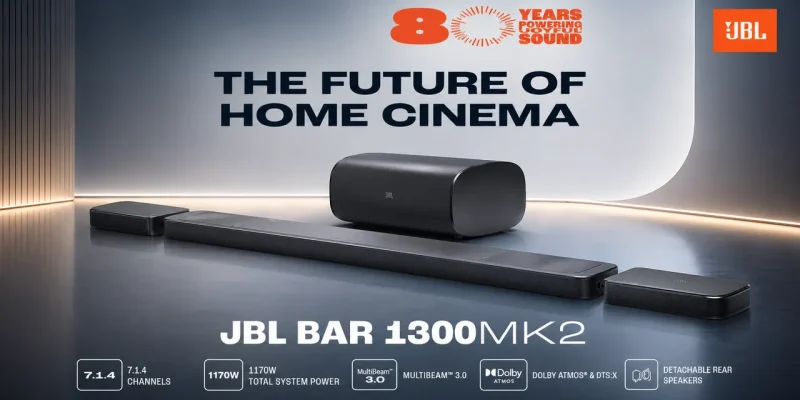 JBL 80th Anniversary Soundbars Bring Cinema Audio to Everyday Homes