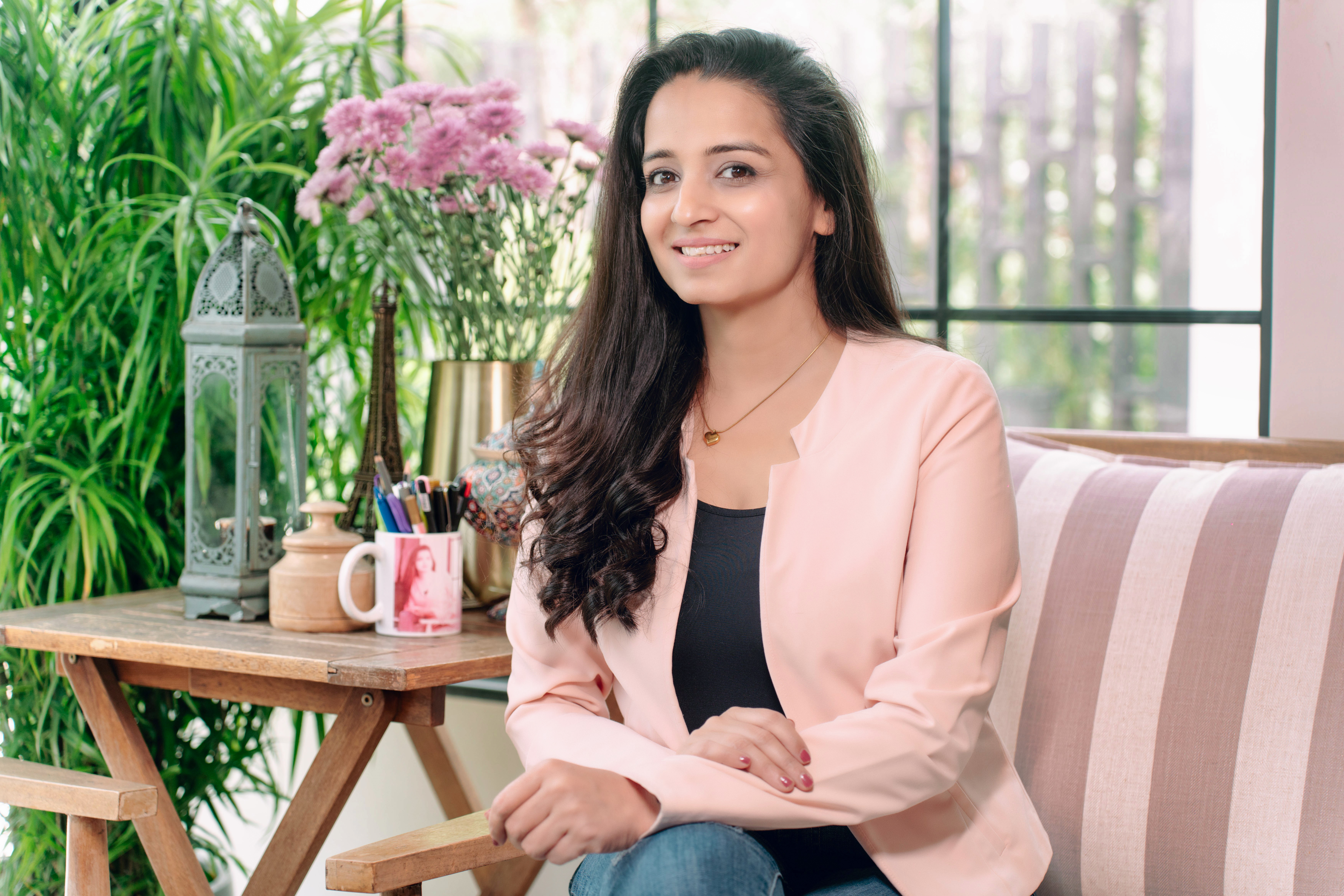 Designer Surbhi Pansari, owner of Label Surbhi Pansari