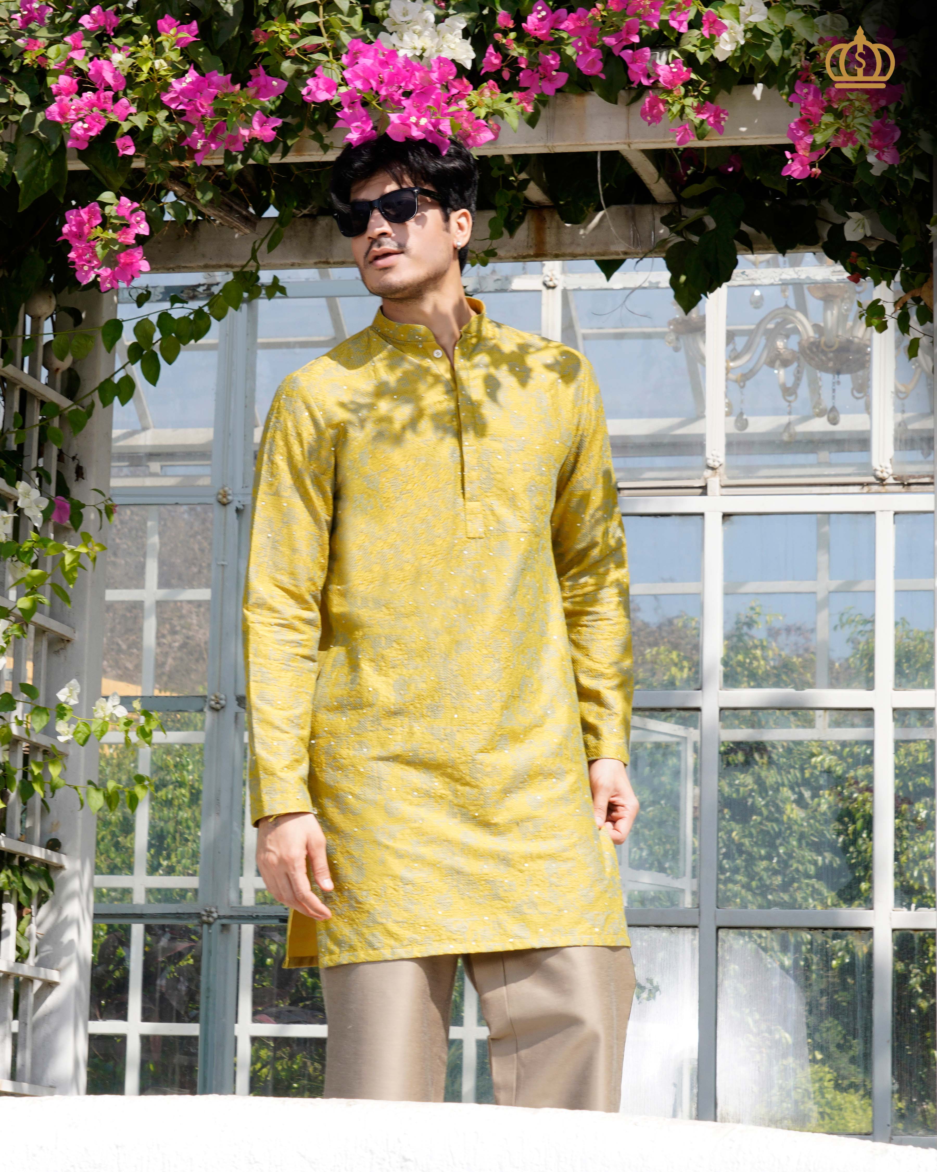 Label Surbhi Pansari The Art of Raw Threads SS26 menswear look 3