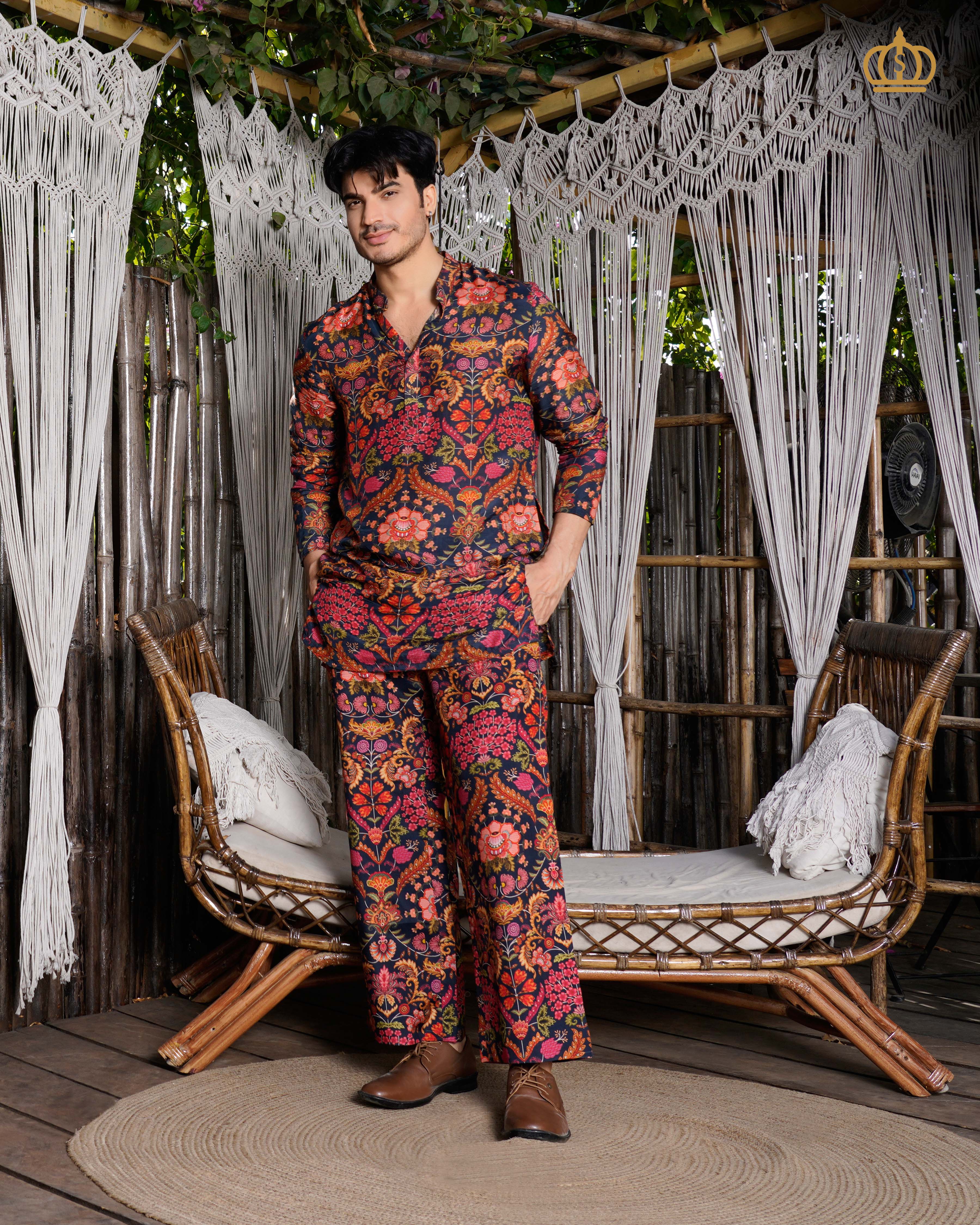 Label Surbhi Pansari The Art of Raw Threads SS26 menswear look 6