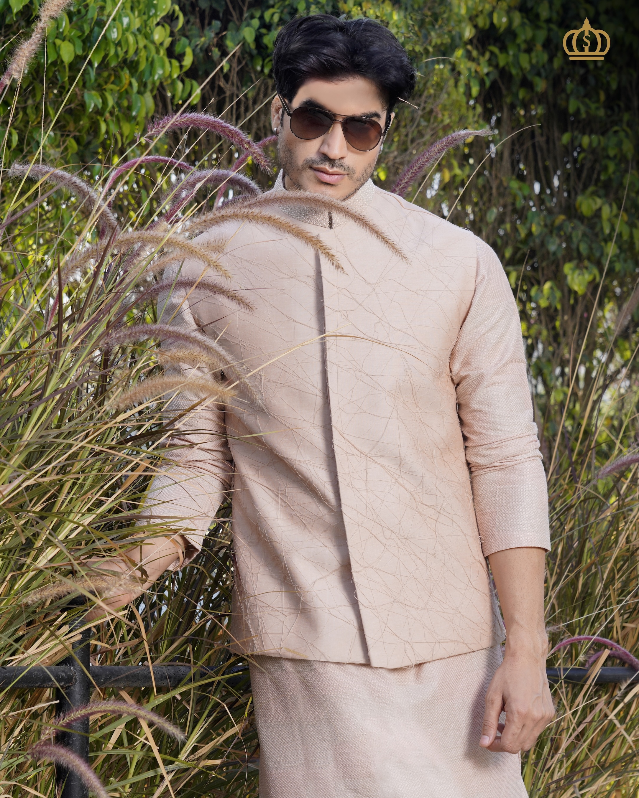 Label Surbhi Pansari The Art of Raw Threads SS26 menswear look 7