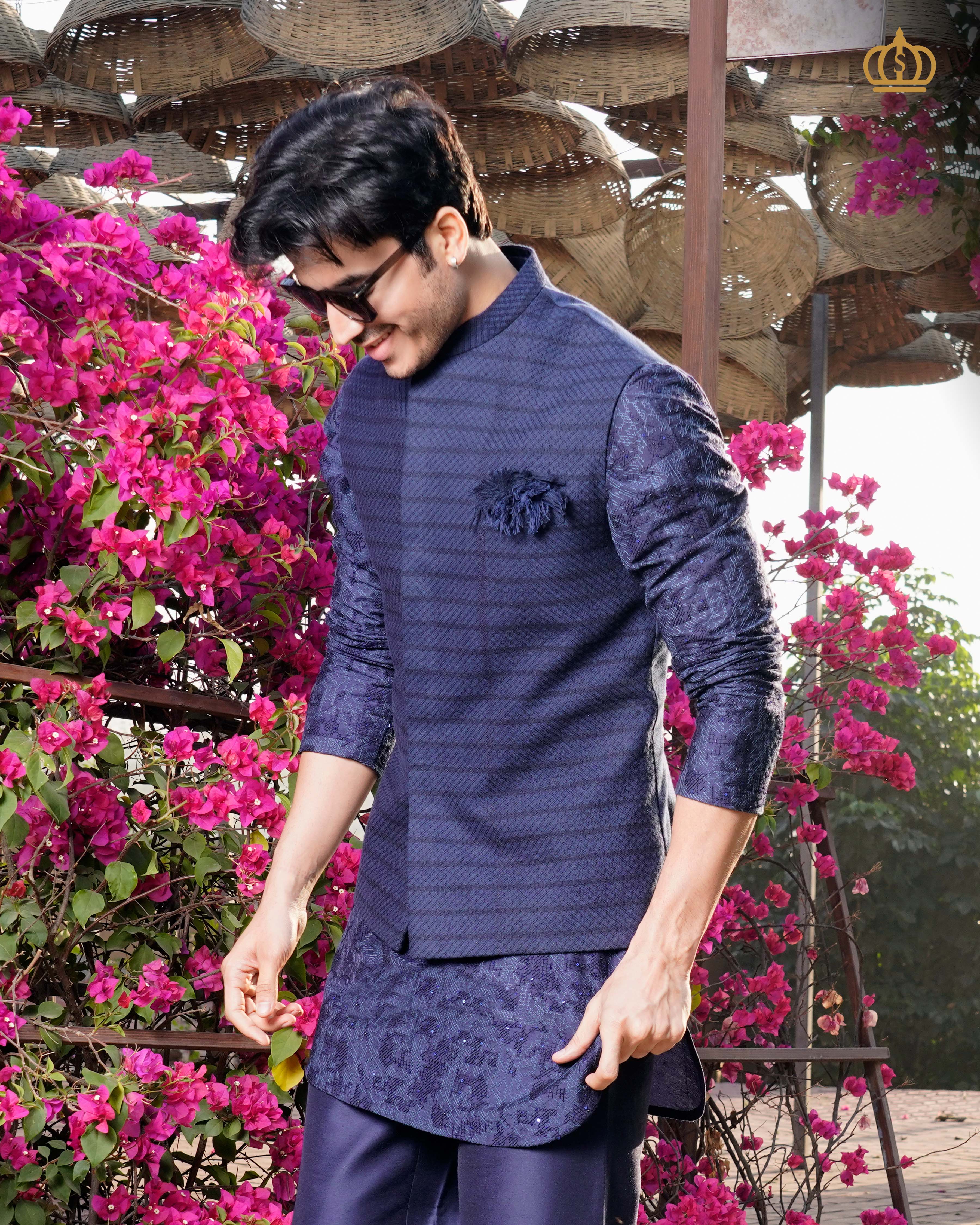 Label Surbhi Pansari The Art of Raw Threads SS26 menswear look 9