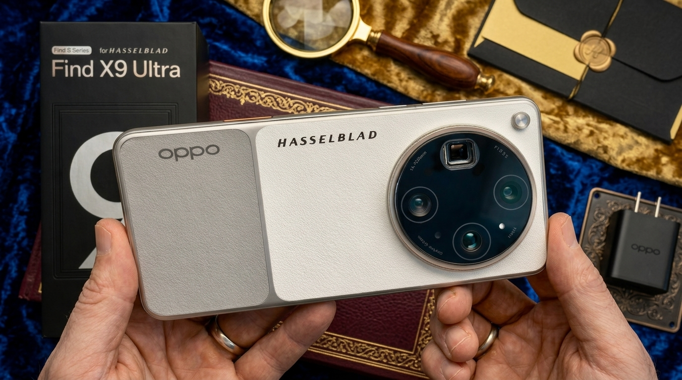 OPPO Find X9 Ultra rear camera design and Hasselblad branding