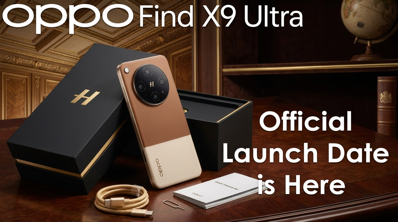 OPPO Find X9 Ultra official launch date teaser image