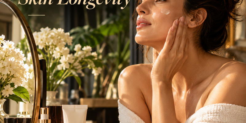 THE BEAUTY INDUSTRY IS MOVING FROM ANTI-AGEING TO SKIN LONGEVITY